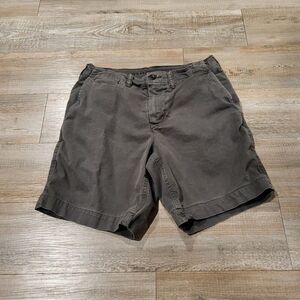 American Eagle Outfitters Classic Fit 7" Inseam Flat Front Shorts Men's Size 28